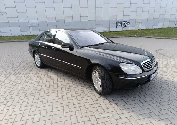 Mercedes-Benz Klasa S cena 34900 przebieg: 162000, rok produkcji 2000 z Białystok małe 781